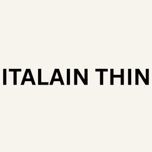 Italian Thin Pizza